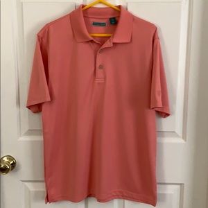 Cubavera Peach Colored Short Sleeved Shirt